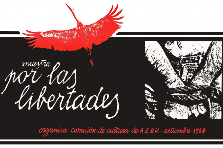 Afiche de la Muestra por las Libertades