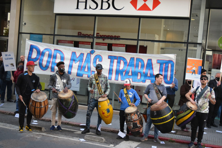 Movilización frente a HSBC