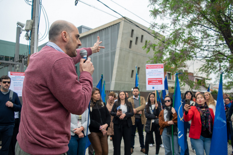 Movilización de Creditel | Foto: Javier Pérez Seveso
