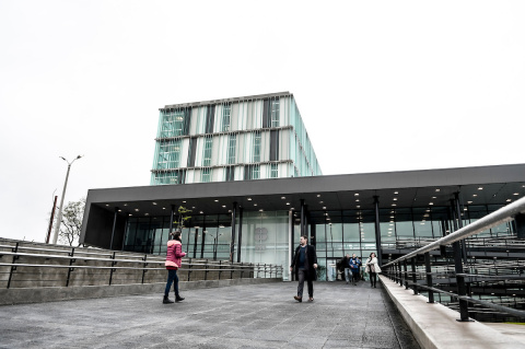 Instalaciones del Hospital del Banco de Seguros del Estado | Foto: Javier Calvelo / adhocFOTOS 