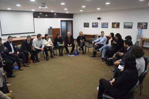 Ámbito de rama en el MTSS | Fotos: Ignacio Álvarez Vigna