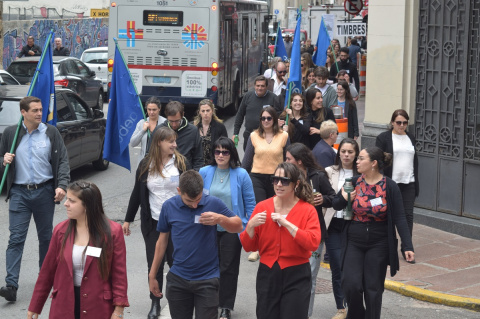 Movilización de la ANV en diciembre de 2023 | Foto: Ignacio Álvarez Vigna