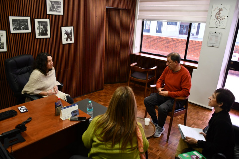Comisión de Cultura con María Eugenia Estoup | Foto: Ignacio Álvarez Vigna