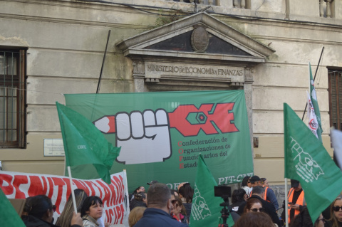 Movilización de COFE en el mes de abril | Foto: Ignacio Álvarez Vigna