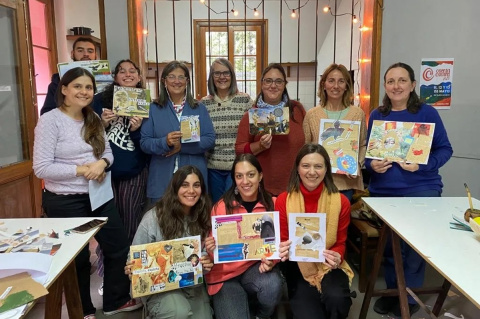 Participantes de taller en la 7ª edición de Cuenta Cultura | Foto: Cuenta Cultura Herrera