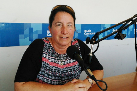 María Eugenia Estoup | Foto: Radio Camacuá