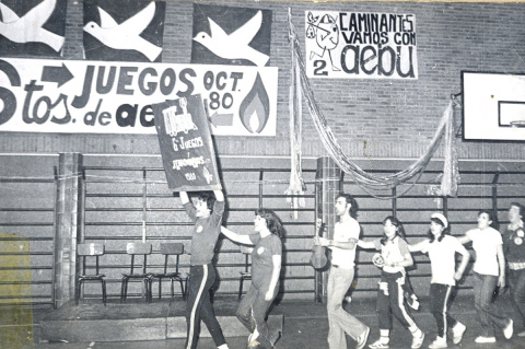 Juegos del Sector Deportivo en 1980 | Foto: Archivo histórico de AEBU