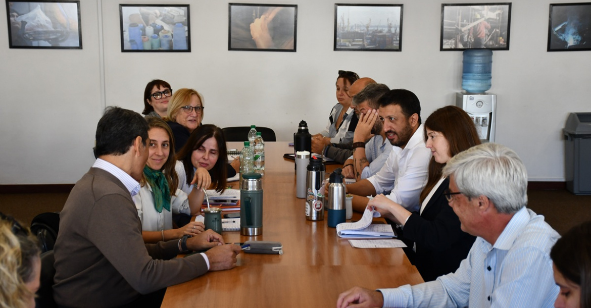 Reunión del ámbito de rama del sector financiero oficial | Foto: Ignacio Álvarez Vigna