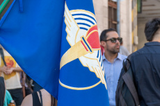 Movilización de AEBU | Foto: Ignacio Álvarez Vigna